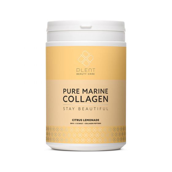 Plent Pure Marine Collagen citroen limoen 300g  - Beste collageen met viscollageen